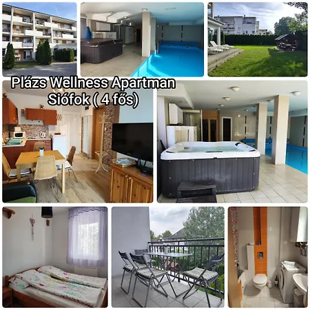 Apartment Plazs Wellnes Siofok